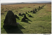Dartmoor Merrivale stone rows
